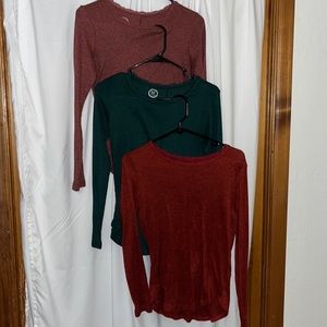 Maurices 24/7 Long Sleeve Shirts